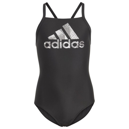 Adidas Παιδικό ολόσωμο μαγιό Big Logo Swimsuit